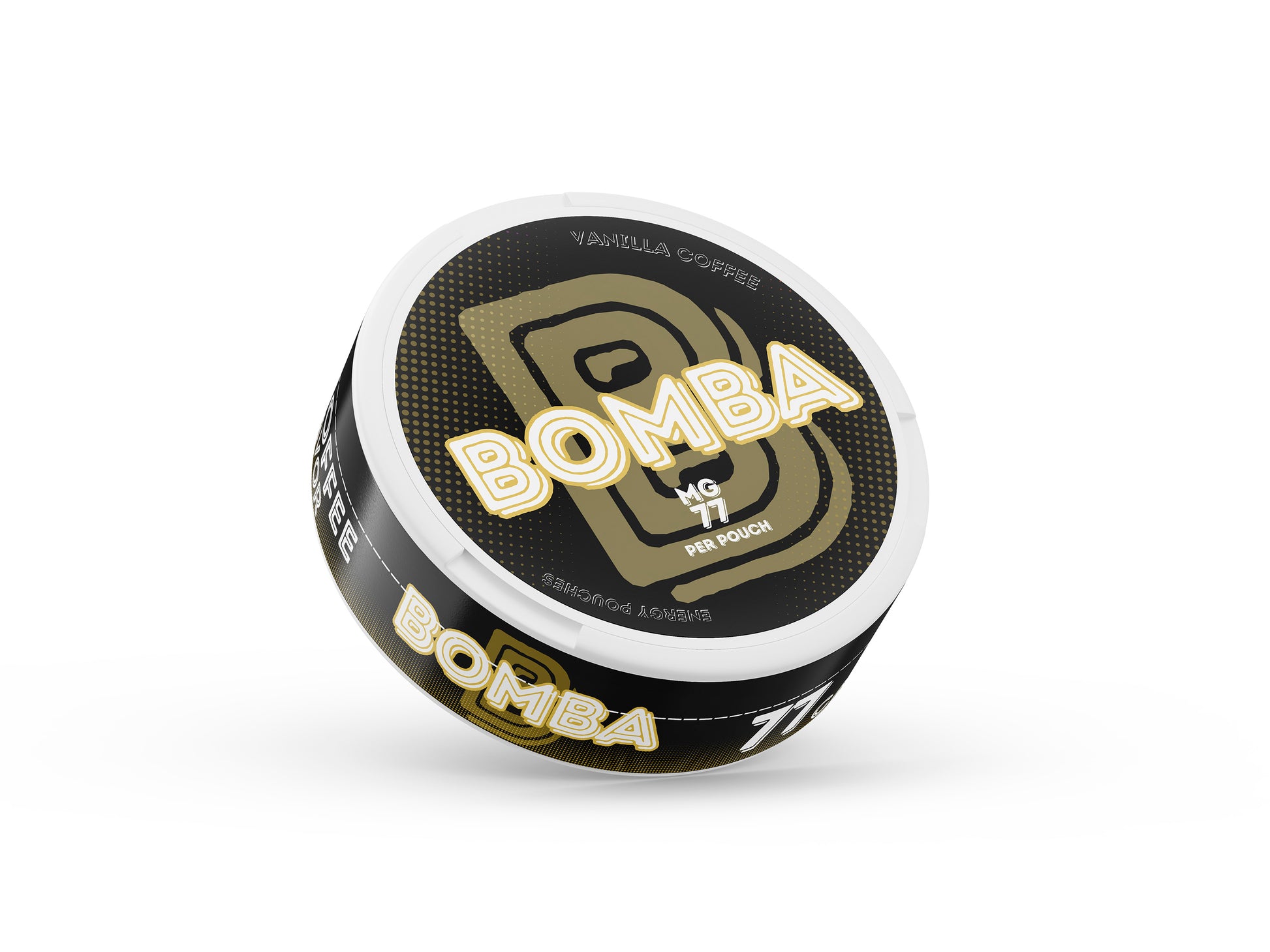 Alternative to coffee – vanilla coffee caffeine pouch